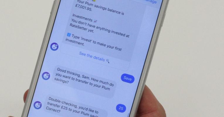 Plum bets on Facebook Messenger as the place to manage your finances