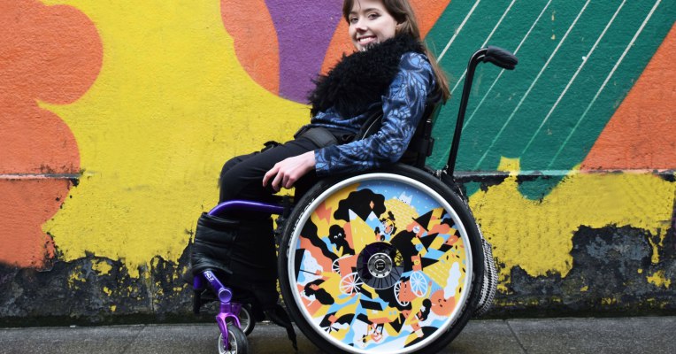 Izzy Wheels turns your wheelchair into a fashion statement